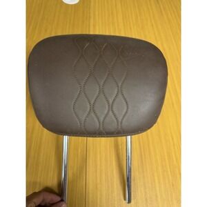 ONE DARK BROWN Infiniti QX80 2015 Headrest Head Rest LEATHER